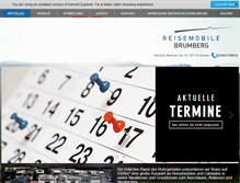 Tablet Screenshot of brumberg-reisemobile.de